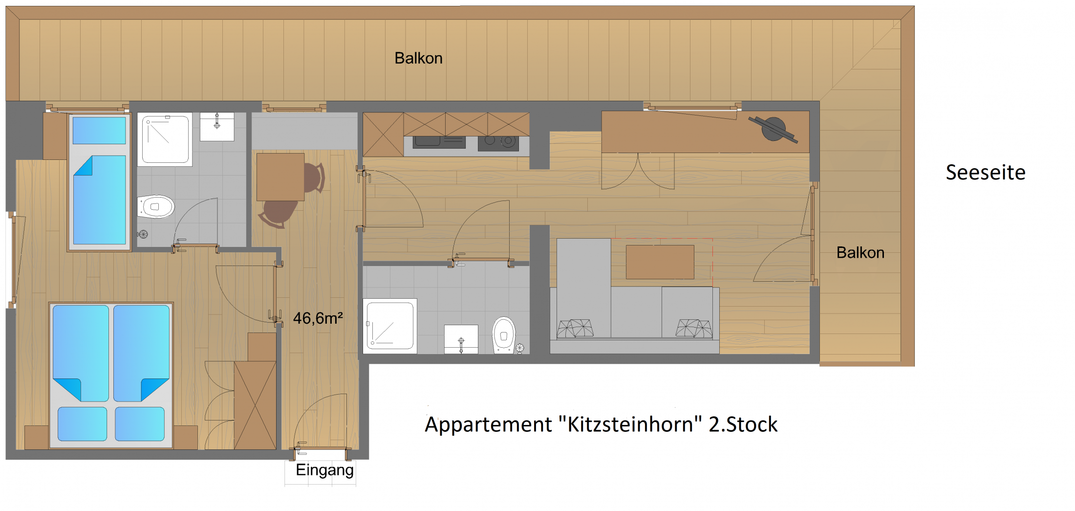 Appartement Kitzsteinhorn